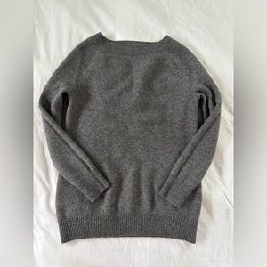 Equipment Wool/Cashmere Blend Sweater - Gray, Size Small